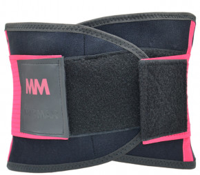   MadMax MFA-277 Slimming belt Black/rubine red M 5