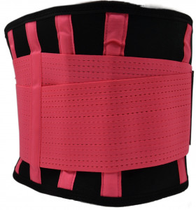   MadMax MFA-277 Slimming belt Black/rubine red M 7