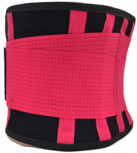   MadMax MFA-277 Slimming belt Black/rubine red M 9