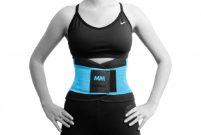   MadMax MFA-277 Slimming belt Black/turquoise M 3