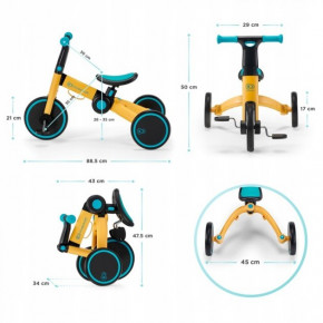   3  1 Kinderkraft 4TRIKE Primrose Yellow (KR4TRI00YEL0000) 7