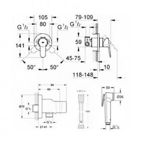        Grohe BauEdge 29040000 6