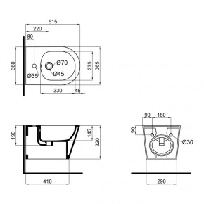   Qtap Swan QT16555378W 3