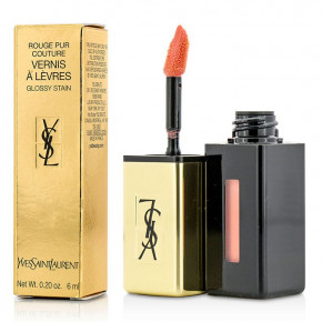  Yves Saint Laurent Rouge Pur Couture Vernis a Levres Glossy Stain 3 - Brun cachemire ( ),  3