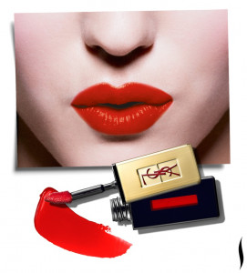  Yves Saint Laurent Rouge Pur Couture Vernis a Levres Glossy Stain 9 - Rouge laque () 5