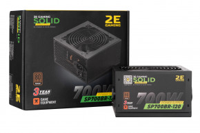   2E GAMING SOLID POWER (700W) (2E-SP700BR-120) 5