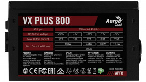   AeroCool VX Plus 800 (ACPN-VS80AEY.11) 800W 6