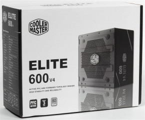   Cooler Master Elite V4 600W (MPE-6001-ACABN-EU)