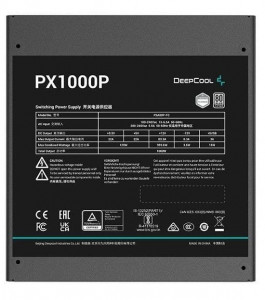   DeepCool PX1000P (R-PXA00P-FC0B-EU) 1000W 3