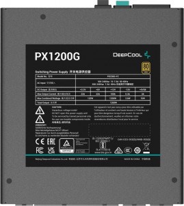   DeepCool PX1200G (R-PXC00G-FC0B-EU) 1200W 6