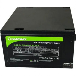   Gamemax GM-400-8CM Black 14