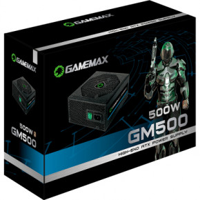   Gamemax GM-500 80+ APFC Black 8