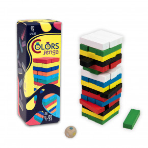   Strateg  Colors Jenga 48  (30717) 3