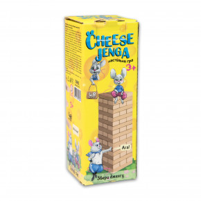   Strateg  Cheese Jenga 48  (30718)