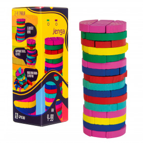   Strateg Colors Jenga    (30816) 3