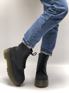    Dr. Martens Jadon Black Crazy Horse (Dr. Martens     36-40) , 37 5