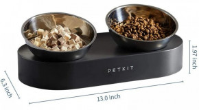  Petkit FRESH NANO-METAL Pet Cat TWO Bowl Stand 3