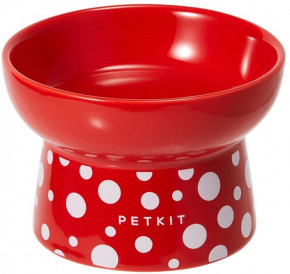   Petkit Polka Dot Bowl Red