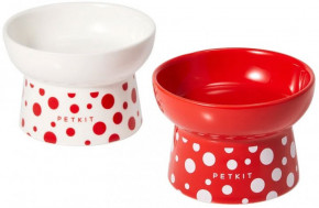   Petkit Polka Dot Bowl Red 4