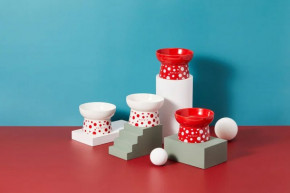   Petkit Polka Dot Bowl Red 7