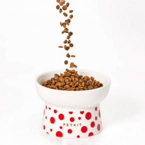   Petkit Polka Dot Bowl White 6