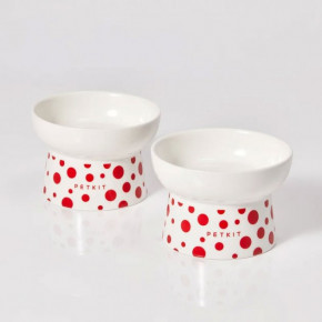   Petkit Polka Dot Bowl White 10