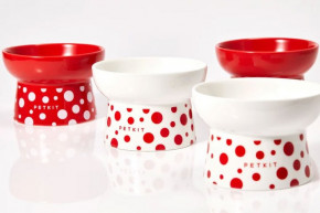   Petkit Polka Dot Bowl White 12