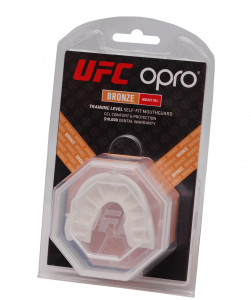  OPRO Bronze UFC Hologram White 4