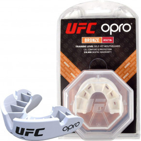  OPRO Bronze UFC Hologram White 9