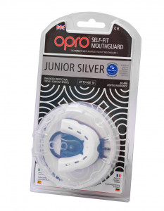  OPRO Junior Silver White/Black 6