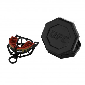  OPRO Platinum UFC Hologram Black/Red 9