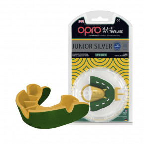  OPRO Silver Junior Green/Gold 4