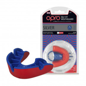  OPRO Silver Red/Blue 5