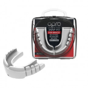  OPRO Snap-Fit For BRACES White 8