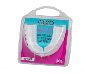  OPRO Snap-Fit Junior White 8