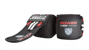   Power System Elbow Wraps PS-3600Red/Black