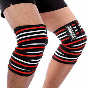    () Power System PS-3700 Knee Wraps Red/Black