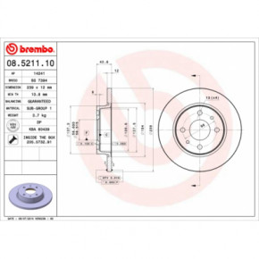   Brembo 08.5211.10