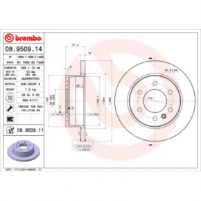   Brembo 08.9509.11