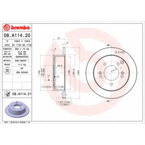   Brembo 08.A114.20