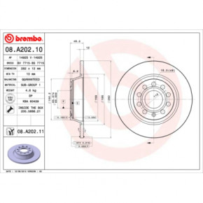   Brembo 08.A202.11