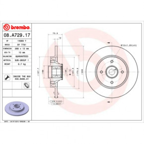   Brembo 08.A729.17