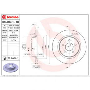   Brembo 08.B601.10