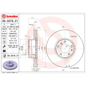   Brembo 09.5579.21