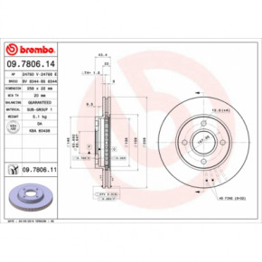   Brembo 09.7806.11