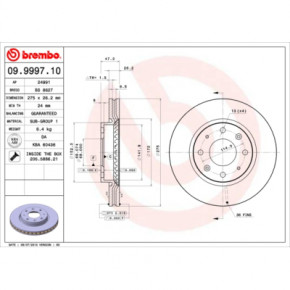   Brembo 09.9997.10