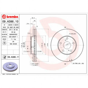   Brembo 09.A386.11