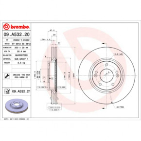   Brembo 09.A532.20