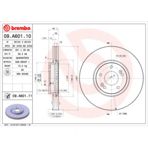   Brembo 09.A601.10