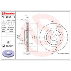   Brembo 09.A637.10